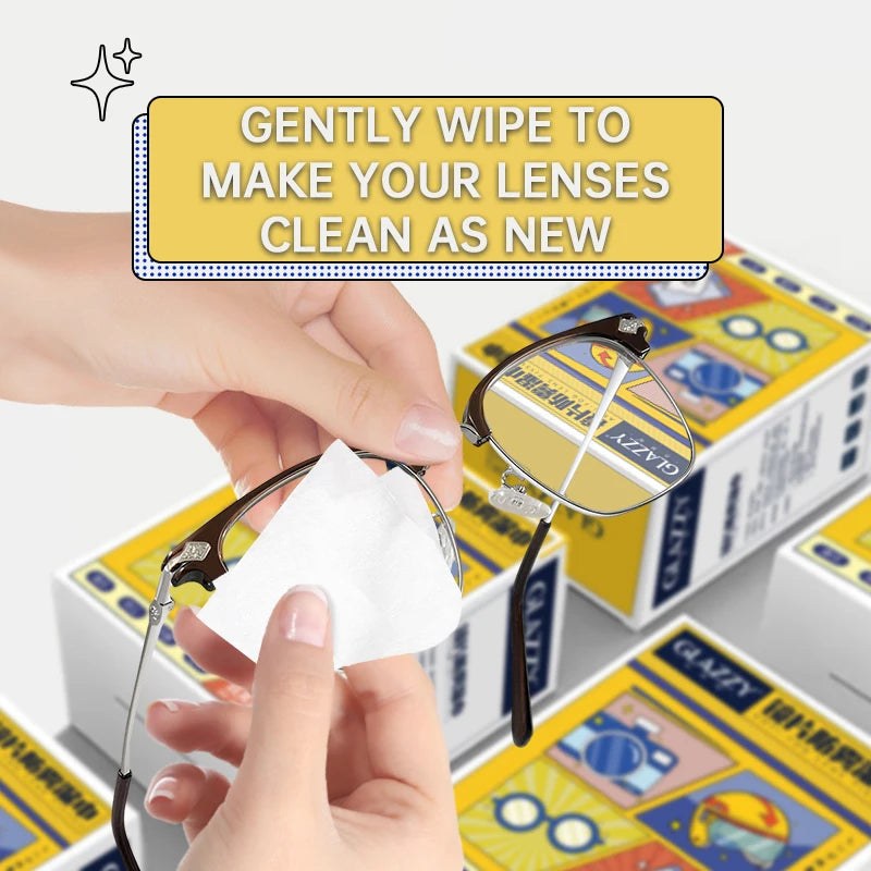 Crystal-Clear PowerLens Cleaning Wipes